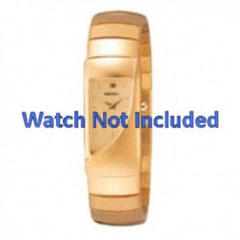 Horlogeband Seiko 1N00-6F90 / SXJR78P1 Staal Doublé